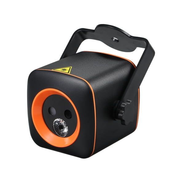 Mini Portable Party Lamp RGB Sound Activated Stage Strobe Light with Remote Control 3.35x2.95 in / 8.5x7.5 cm