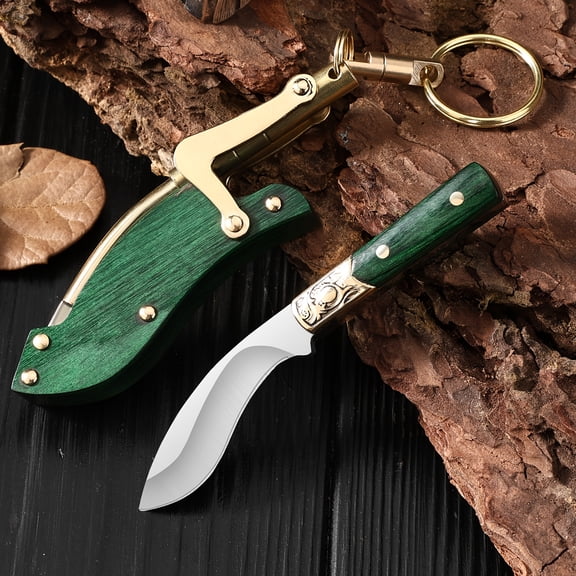 Mini Portable Pocket Knife, Lightweight Fruit Knife with Creative Storage Sheath, Portable Folding Pocket Knife for Outdoor, Camping, Daily Use & Fruit Cutting