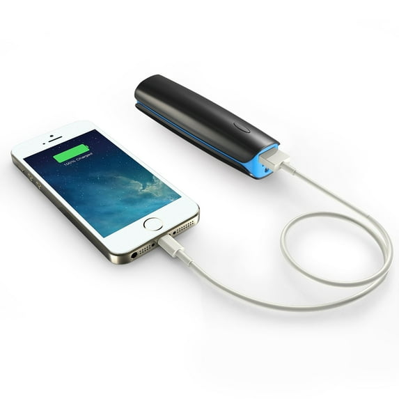 Mini Portable Power Bank Charger 3000mAh Pocket Size (Micro USB Cable included)