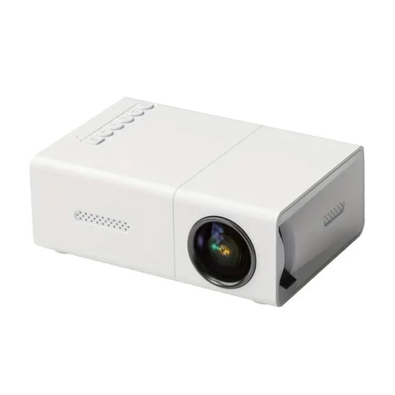 Mini Portable Projector 1080P Supported, 800 Lumens LED Video Projector, 80" Display, HDMI/USB/AV