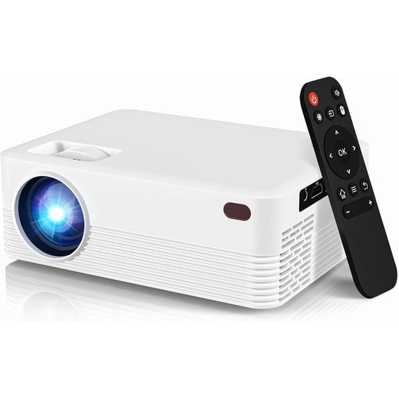 Mini Portable Projector with, for Home, Bedroom, Outdoor Use.
