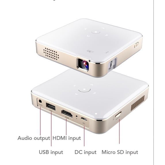 Mini Portable Projector By Avi Sivan