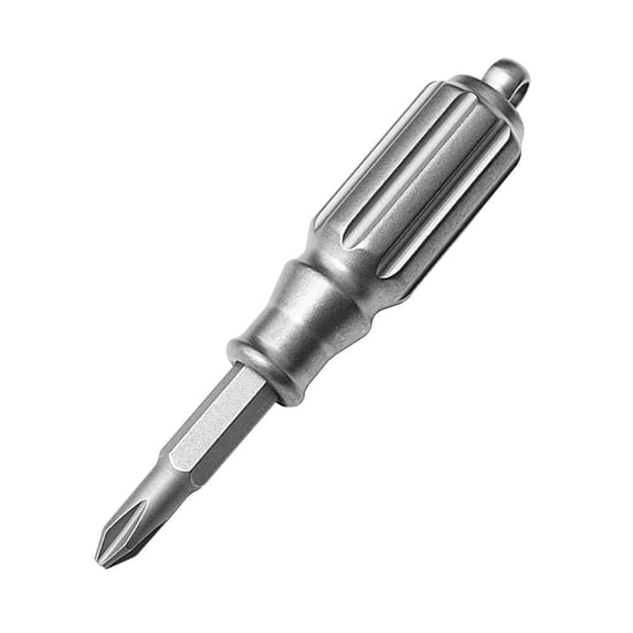 Precise Screwdriver Tip Mini Portable Screwdriver Titanium Alloy Handle S2 Steel Bit Cross Head ...
