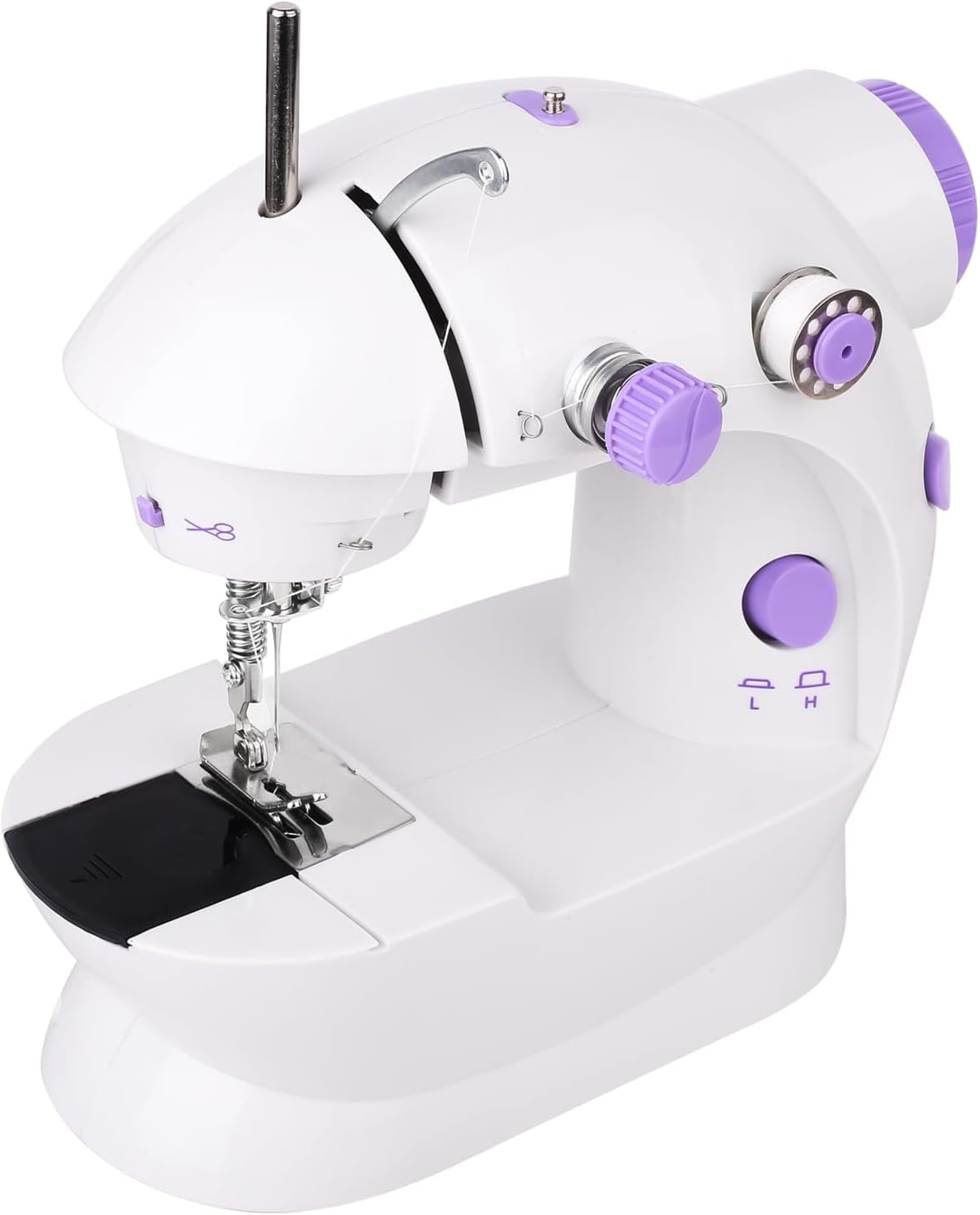 Mini Portable Sewing Machine Kit for Beginner Kids, Electric Sewing Machine  with Light,Beginners and DIY 