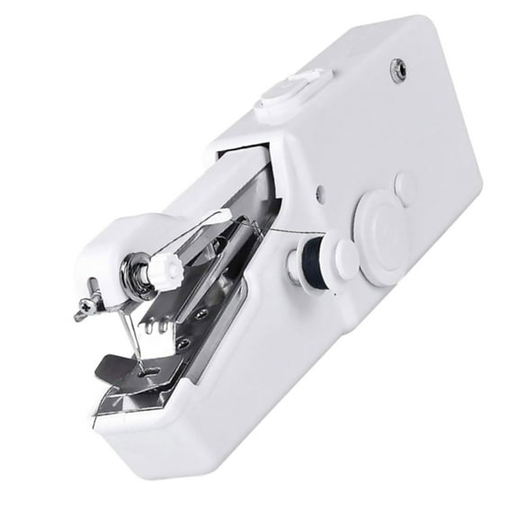 Mini Portable Sewing Machine for DIY Projects Quick Fixes Sewing Curtains, Aprons, Handkerchiefs, Pillowcases