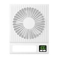 thumbnail image 1 of Mini Portable Small Fan Desktop Office Silent Small Conditioner Household Small Fan with 5-Speed Adjustable Settings, Wide-Angle Oscillation, 2000mAh Battery for Travel and Home Use, 1 of 2