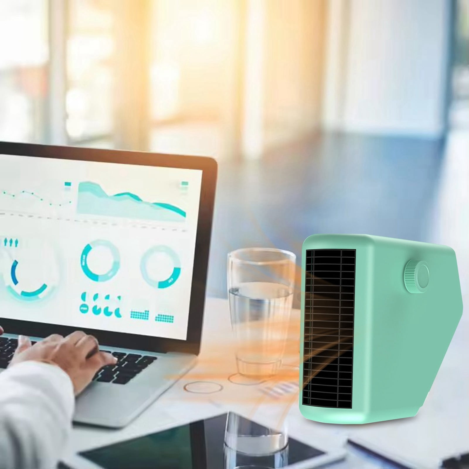 Mini Portable Space Heater For Home And Compact Desktop Stoves