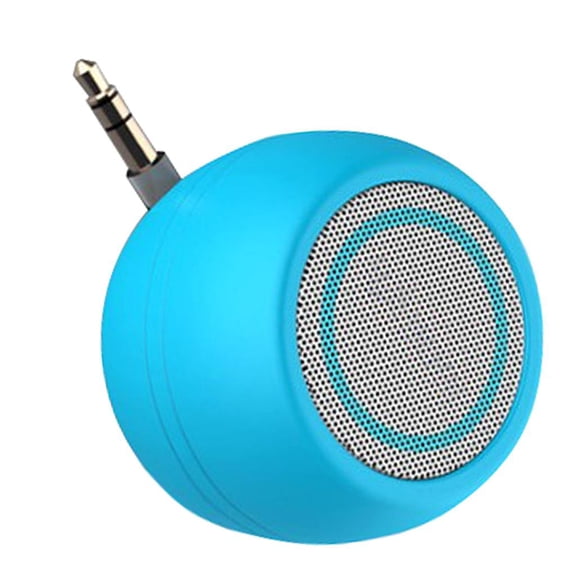 Mini Portable Speaker, 3W Speaker Line-in Speaker Built in 350mAh with 3.5mm AUX Audio Interface, Plug And