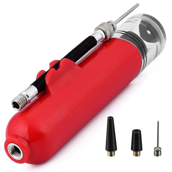 Mini Portable Sports Ball Inflator Handheld Manual Air Filling Tool for Football Basketball Volleyball Daily Inflation Maintenance Supplement Work