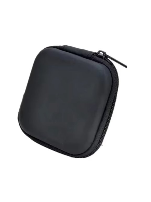 Mini Portable Storage Box Bag Travel Digital USB Earphone Cable Square Circular Bag Coin Purse