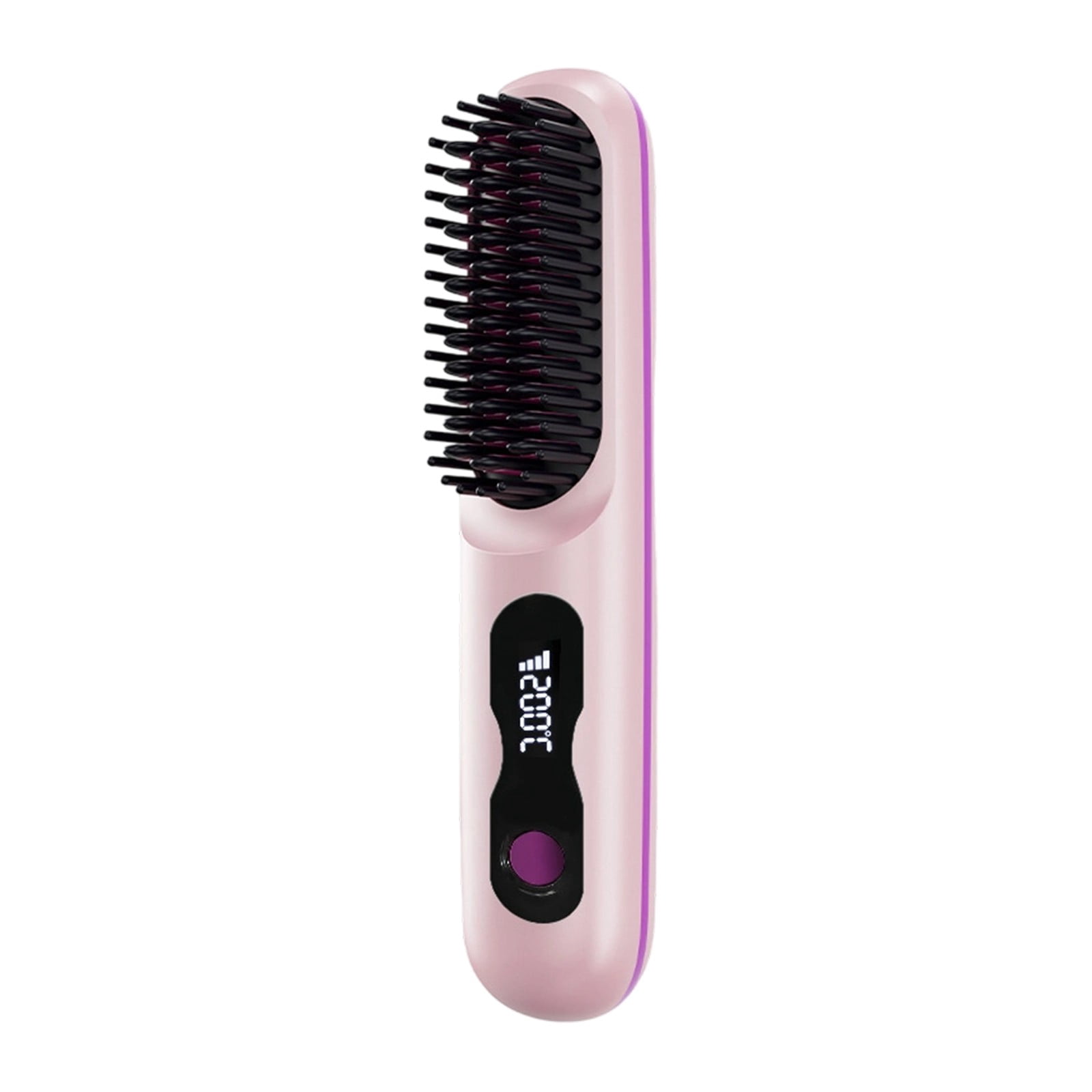 Mini Heat Comb Mini Portable Straightening Comb for Smooth Hair Smart Home Styling ...