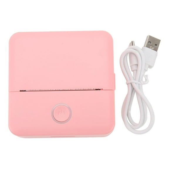 Mini Portable Thermal Printer Inkless Pocket Printer with APP for Pictures Retro Style Photos Receipts Notes Lists Label Memo QR Codes X33