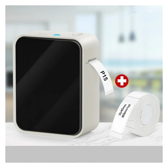 Mini Portable Thermal Printer Without Ink Self-Adhesive Label Maker Printer for Stickers Machine