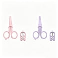 thumbnail image 1 of Mini Portable Travel Scissors 2 Pack, Folding Small Scissors Stainless Steel, Multifunctional Compact Scissors for Office Home Sewing Craft, 1 of 8