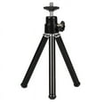 thumbnail image 1 of Mini Portable Tripod Adjustable Mini Tripod Aluminum Alloy for Camera Projector Black, 1 of 6