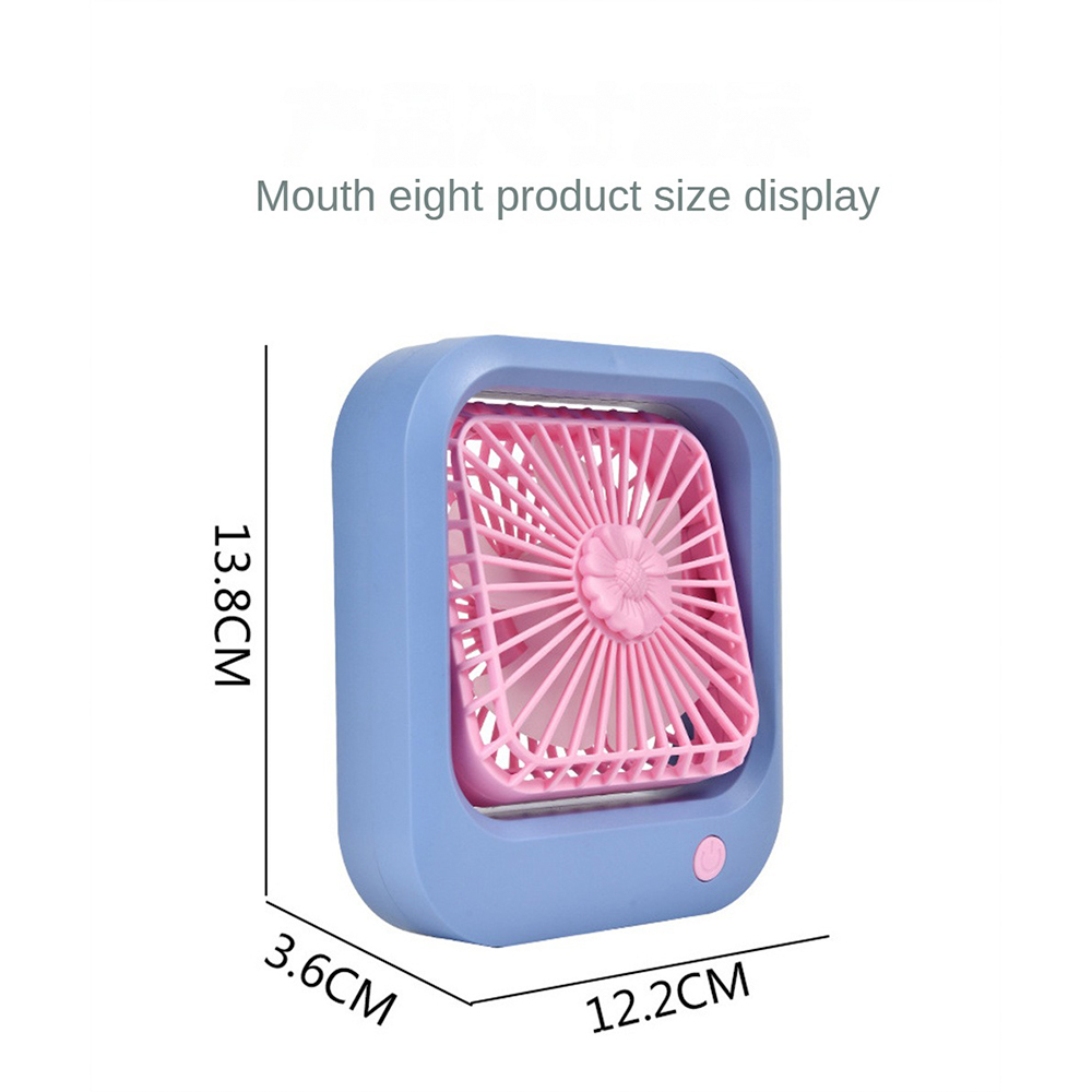 Mini Portable Usb Charging Fan Adjustable Air Outlet 2Gear Wind Small