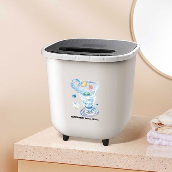 Mini Portable Washer, Mini Portable Washing Machine, Bucket Washer for Clothes Laundry, Underwear Washing Machine for Camping, RV, Travel, Apartments, Dorm, Camping