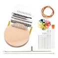 thumbnail image 1 of Mini Portable Weaving Craft Kit for Beginners Quick Sewing Darning and Patchwork Handmade Projects, 1 of 3