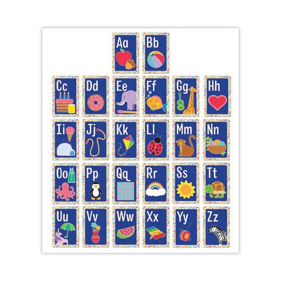Mini Posters, Alphabet, 26 Mini Posters | Bundle of 5 Packs