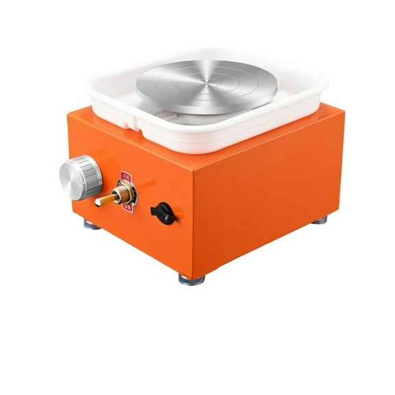 Mini Pottery Wheel Ceramic Wheel Adjustable Speed Clay Machines Electric Sculpting Kits With 2 Turntables Trays Art Craft Work - Reliable Performance