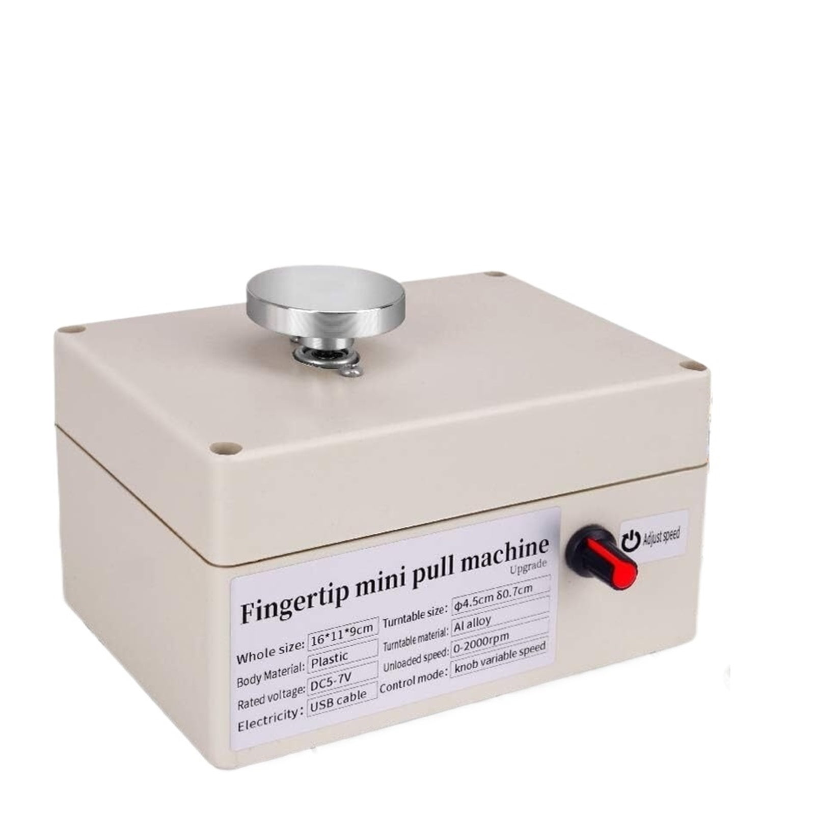 Mini Pottery Wheel Machine, With 6 Pottery Shaping Tools, 2000 RPM Pottery Wheel Mini Clay Making Pottery Machine DIY Craft ,Durable Design