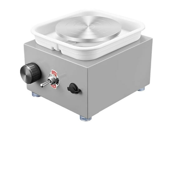 Mini Pottery Wheel Machine with Turntable+Sculpting Kit, Electric Pottery Wheel Ceramic Clay Tool Poterie Pottery Equipment ,Durable Design
