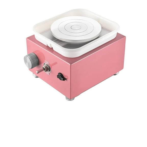 Mini Pottery Wheel Machine with Turntable+Sculpting Kit, Electric Pottery Wheel Ceramic Clay Tool Poterie Pottery Equipment ,Durable Design