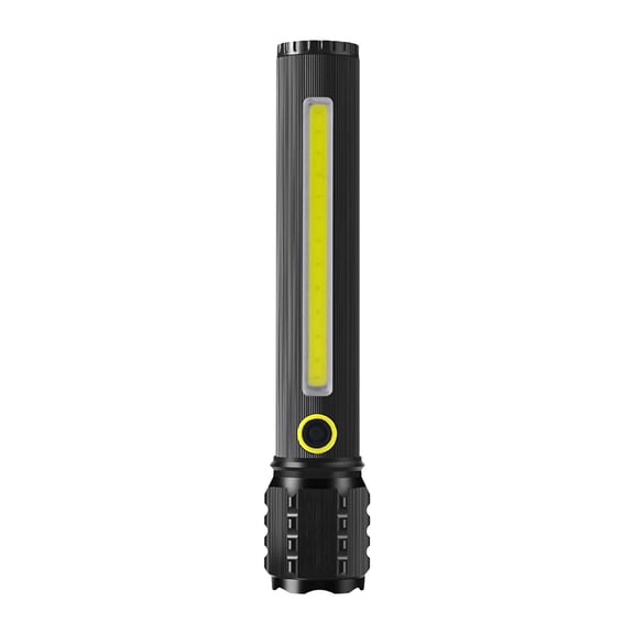 Mini Powerful Flashlight, Portable Rechargeable Telescopic LED Light Retractable Zoom for Camping Emergency Outdoor Camping Hiking