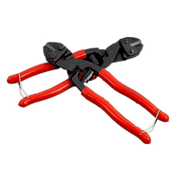 Mini Powerful Shear 8 Inch Wire Cutter Manual Flat Mouth Chrome Vanadium Steel Labor Saving Mini Bolt Cutter ,Comfortable and User-Friendly