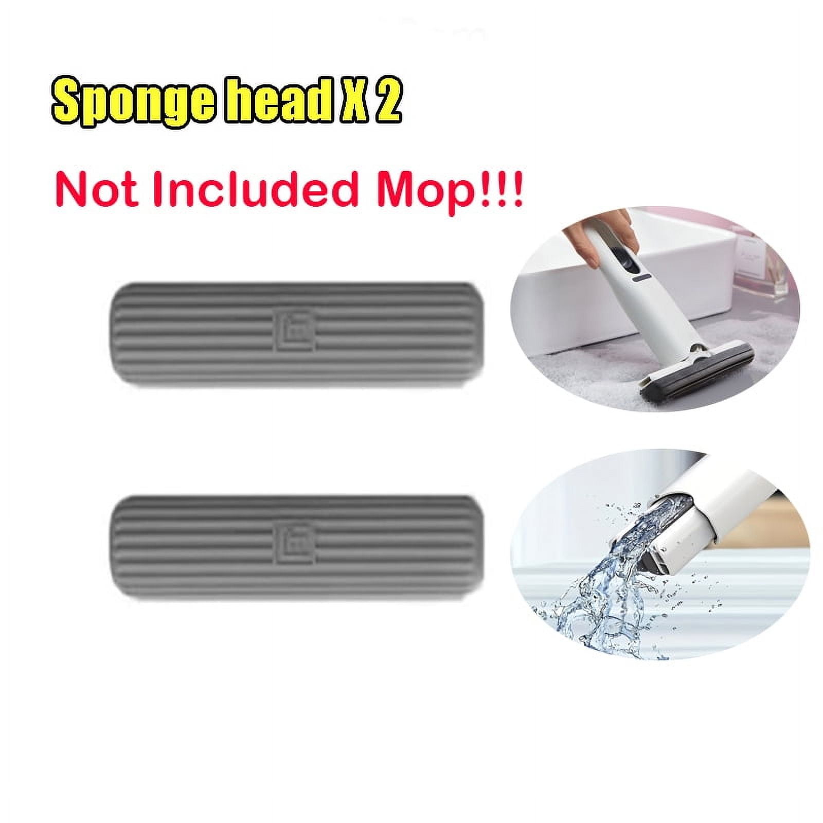 2 Stück Mini Tischmopp Faltbar - Selbstauswringender Schwammmopp Für Küche & Bad