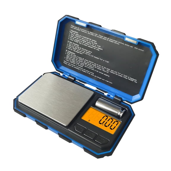 Mini Precision Digital Scales For Gold Silver Jewelry Gram Scale, Balance Weight Tare Function For Food Medicine Coffee ,Milligram Accuracy