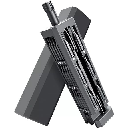 TAZTIR 44-in-1 Magnetic Bits, Computer Screwdriver Set with Repair Tool Set for Gamepad, Phone, Camera, Laptop, Watch, Glasses, 44 Piece