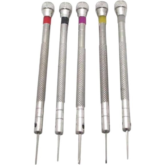 Mini Precision Screwdriver Set  5 Sizes (0.81.6mm) for Jewelry, Watches, Eyeglasses, Electronics & DIY Repairs
