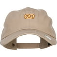 thumbnail image 1 of Mini Pretzel Embroidered Unstructured Cap - Khaki OSFM, 1 of 5
