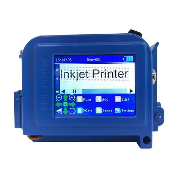 Mini Printer 12.7mm Portable Printer Label Bulk Barcode Digital Logo Inkjet Label Printer ,Portable & User