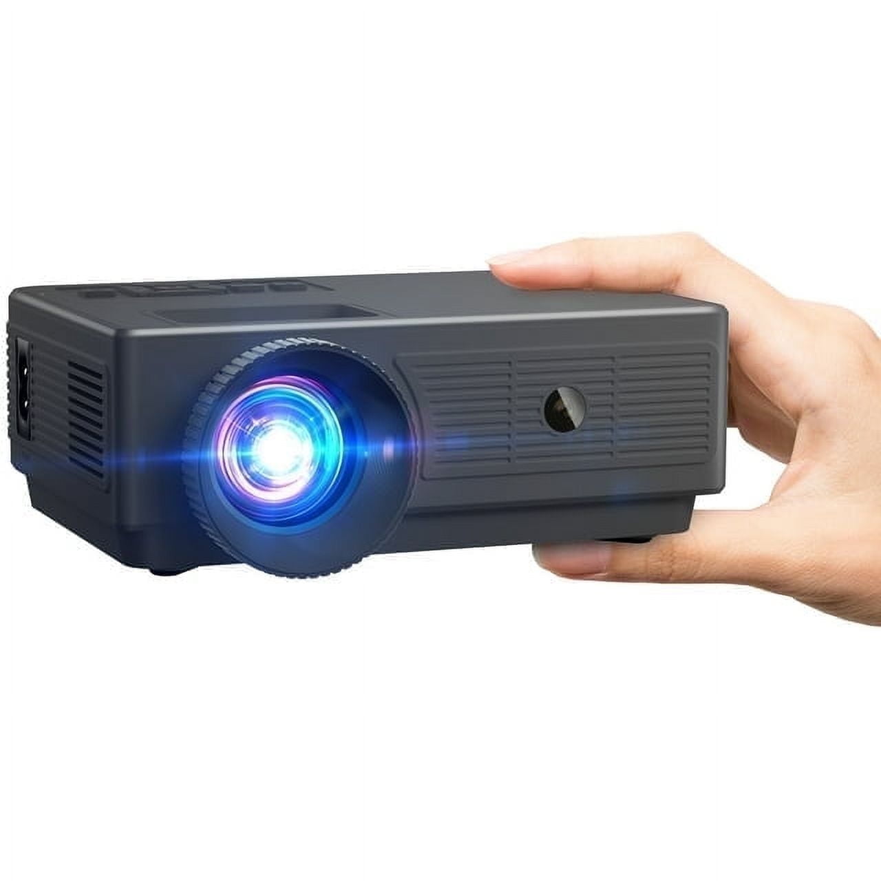 DBPOWER  WiFi Mini Projector, 8000L HD Video Projector