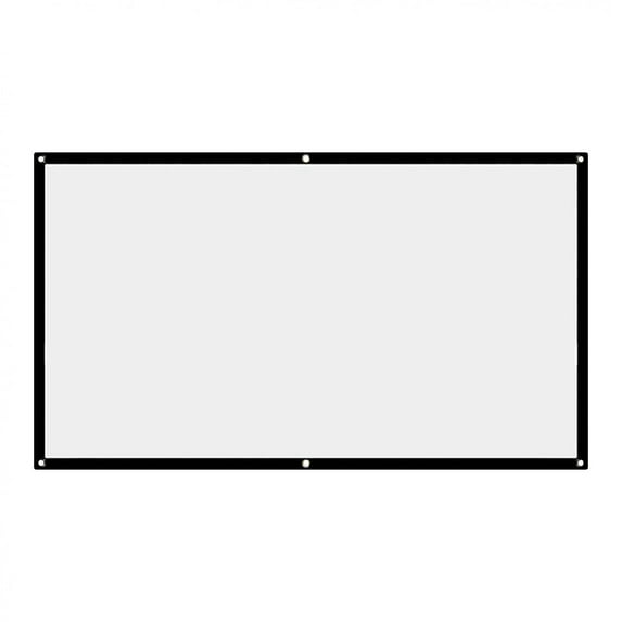 Black and Friday Deals Mini Projector ,60/72/84/100/120/150inch Portable Foldable Wall Projector HD Screen 16:9 Home Theatre Outdoor