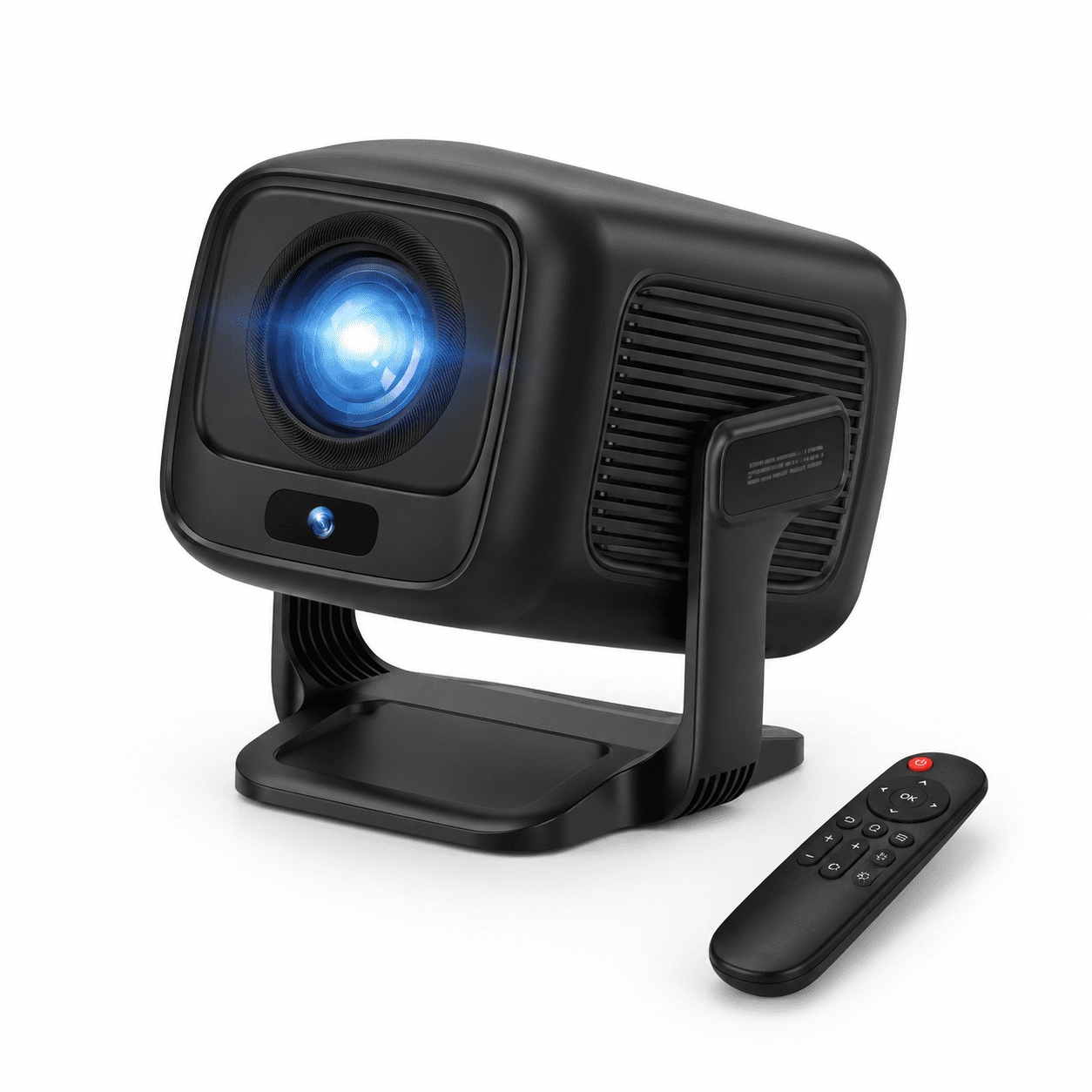 Mini Projector, Black1, 1080p FHD, 4K Support, Portable with WiFi6 and ...