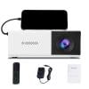 Mini Projector Mini Portable Automatic HD Projector Portable Outdoor/Indoor Movie Projector