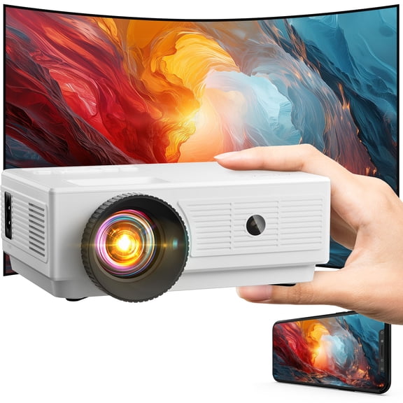 Mini Projector, Portable Projector 1080P