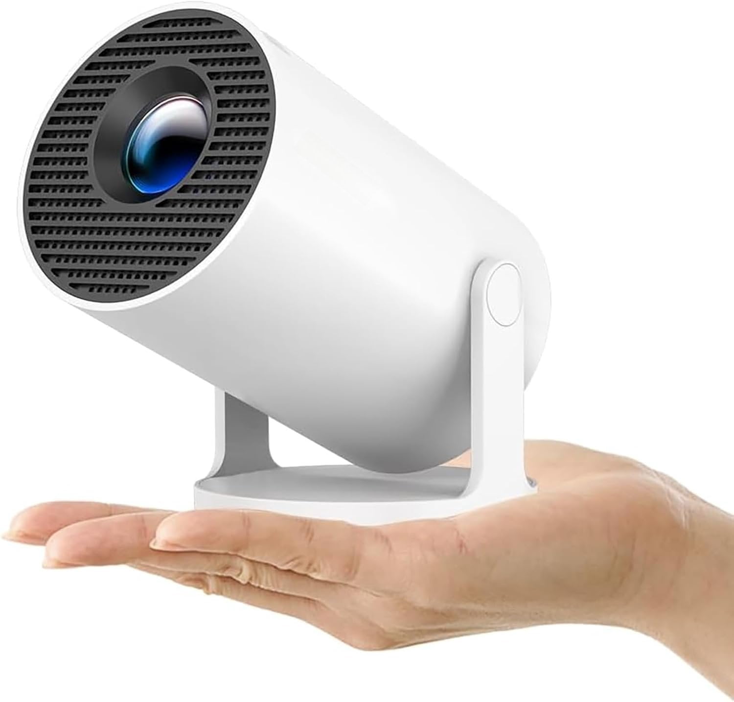 Mini Projector, Portable Projector with WiFi 6 and  5.4, 160 ANSI 4k   Projector, Compatible with Phone, TV , Laptop, ,  for Movie  Outdoor, HY300 +