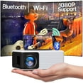 thumbnail image 1 of TOYTEXX Y3-W Mini Projector, LCD, White, 1 of 5