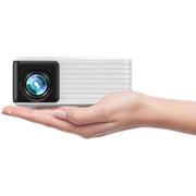 CocoBear Mini Projector for Phone, Portable Projector Native 720P with 1080P Support, 7500 Lumens, HDMI/USB Compatible, PS5/Xbox/Phone/Laptop Supported, Ultra Lightweight Home Projector