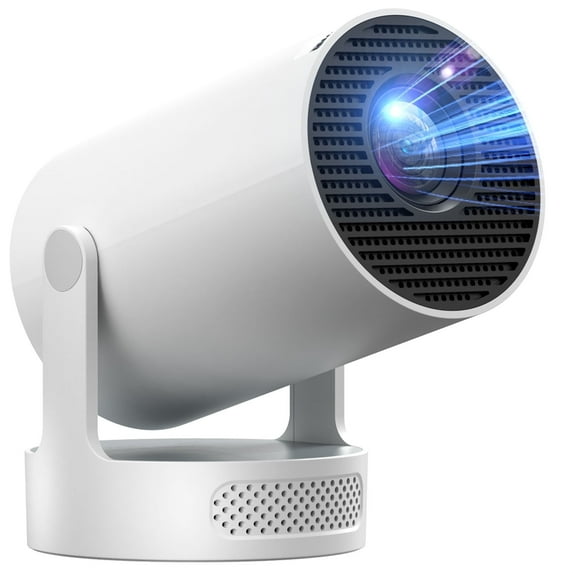 Mini Projector with Bluetooth and WiFi, 4K Support, Sound Base Speaker, Oilsky Smart Portable Mini Projector