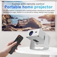 thumbnail image 1 of Mini Projector with WiFi and Bluetooth, 2026 Upgraded 1080P Smart Portable Projector with 180° Rotation, Auto Keystone, 1 of 13