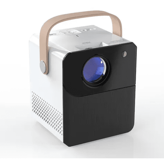 Mini Projector with WiFi and Bluetooth, Keystone, Short Throw Full HD 1080P Supported, Portable Outdoor/Indoor Use