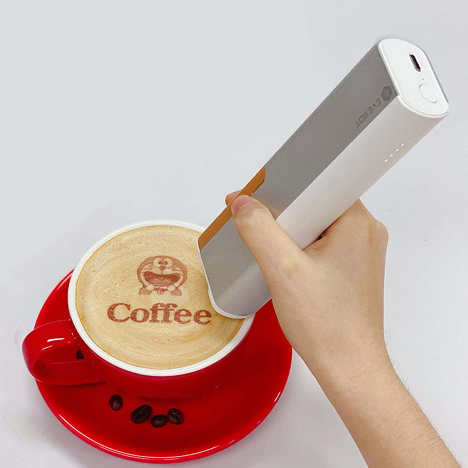 Mini Protable Handheld Inkjet Printer Food Printer Coffee Printer Latte Art  Printer Food Machine PrintPen in Bread Cake 