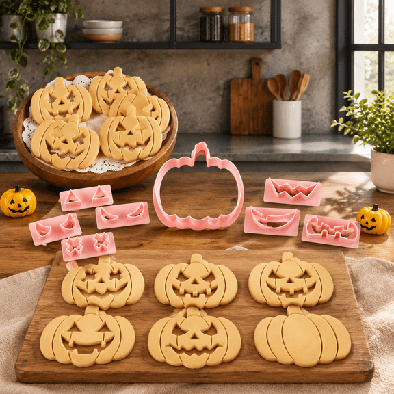 Mini Pumpkin Cookies Diy 3d Raised Designs