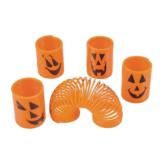 Mini Pumpkin Magic Springs - Party Favors - 12 Pieces