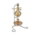 thumbnail image 1 of Mini Pure Copper Vertical Steam Engine Model with 14ml Boiler, Physics Science Educational Tool for Adults, 1 of 5